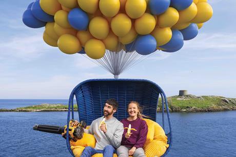 Fyffes balloons consumer campaign 1