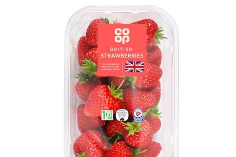 Co-op British strawberries