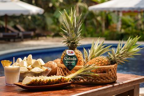 Dole Colada Royale - Plated Pineapple Beauty Shot