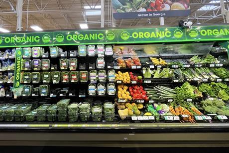 US organic fresh produce Walmart MUST CREDIT billtster - Adobe Stock
