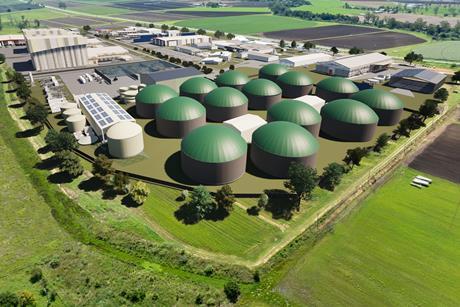 Kalfresh bioenergy facility render