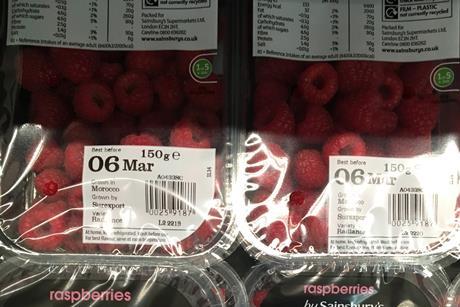 Morocco raspberries Sainsburys