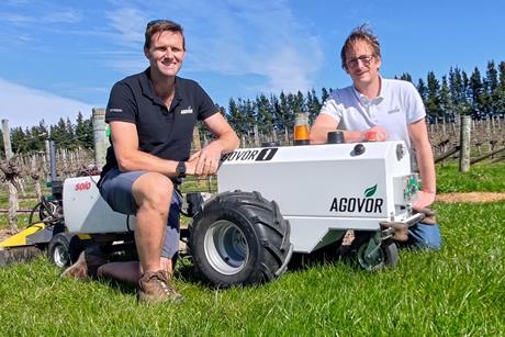 Agovor cofounders l_r Richard Beaumont and Simon Carroll
