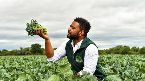 JB Gill is working with Tenderstem