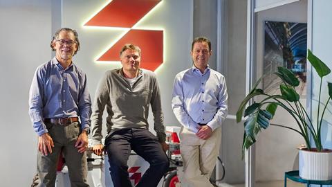 L-r: Dorn Wenninger, Pål Johan From and Sacha de La Noë