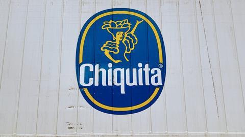 GB Chiquita logo shipping container