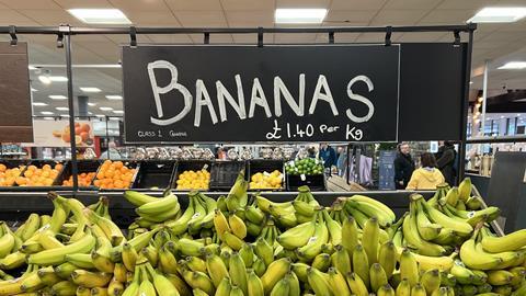 GB banana Booths Keswick