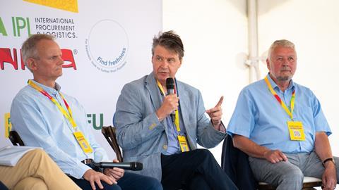 Martin Emmett (centre) and Nick Marston (left) are on the industry leaders panel again