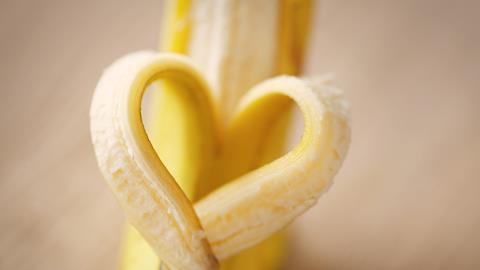 Banana heart Adobe Stock