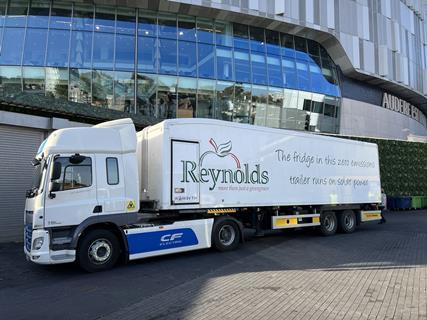 Reynolds delivers to Tottenham Hotspur Stadium