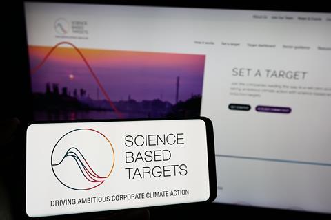 SBTi is all about achieving science-based targets