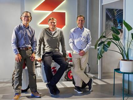 L-r: Dorn Wenninger, Pål Johan From and Sacha de La Noë