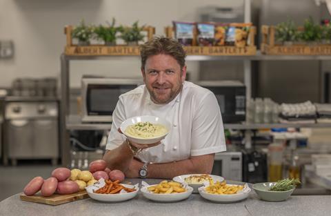 James Martin has been closely involved in developing the new range