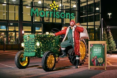 Morrisons is giving away free carrots for Rudolph