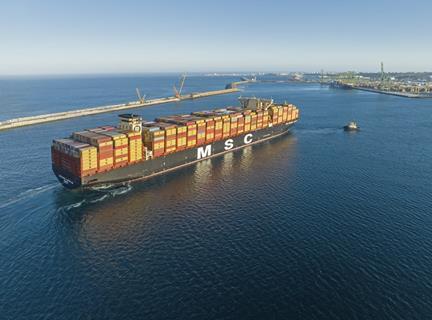 MSC-Schiff