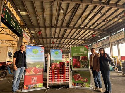 Camposol Sales Team - Großmarkt Shanghai