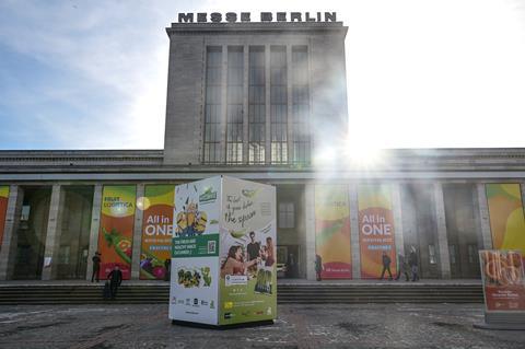 Nordeingang der FRUIT LOGISTICA - Messe Berlin
