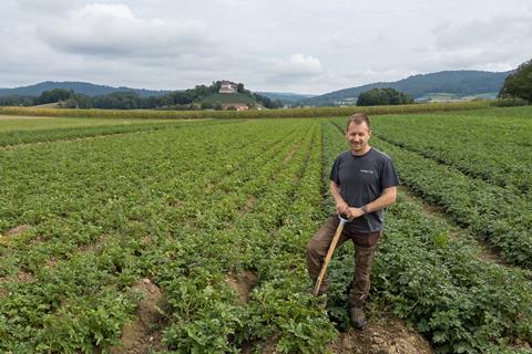 Andreas Rüsch, Leiter Anbau und Gewächshausbetriebe bei Rathgeb Bio