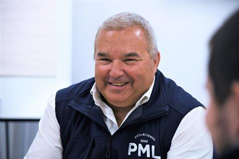 PML's managing director Mike Parr