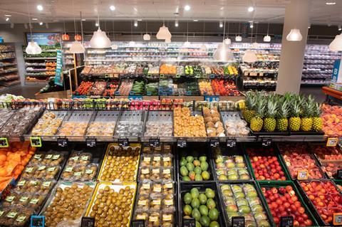 NL Albert Heijn store fruit vegetables