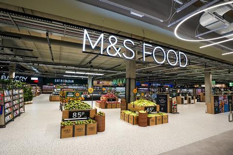 M&S opened in the Liverpool One shopping centre in the summer of 2023