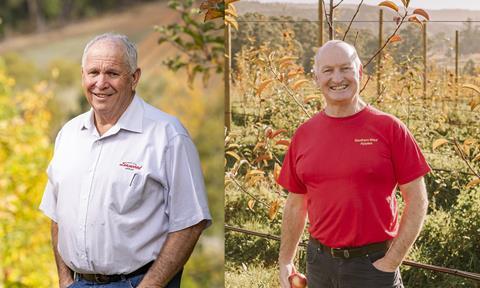 (l-r) Apal Lifetime Achievement Award recipients Paul James and Scott Price