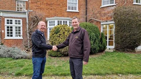 L-r: Andrew Taylor and Alec Roberts