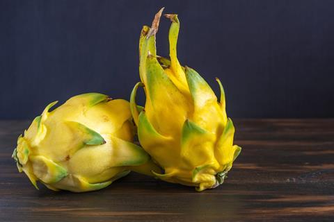 Yellow pitahaya