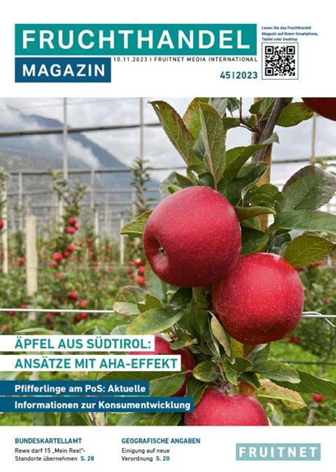 Fruchthandel Magazin - Titel der Ausgabe 45
