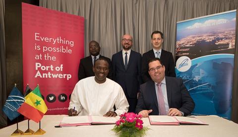 Port of Antwerp intensiviert die Zusammenarbeit mit Hafen Dakar
