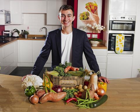 Earth & Wheat founder James Eid launched a wonky veg box in May