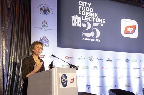 Professor Susan Jebb’s lecture focused on how the food industry can help improve the nation’s health