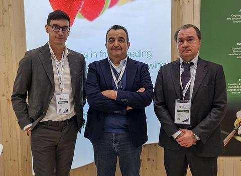 ((l-r)Federico Stanzani, CIV's commercial director; Mauro Grossi, chairman and Dario Lezziero, general secretary