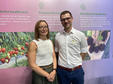 Vicky Rye and Ben Norman spoke to FPJ at Fruit Attraction in Madrid