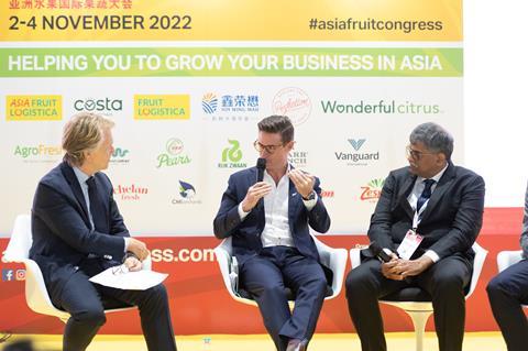 Asiafruit Congress takes place daily on the trade show floor at Asia Fruit Logistica