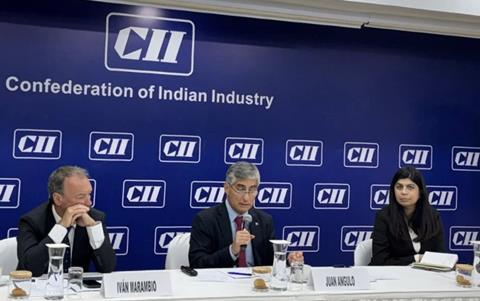 Chile trade visit to India