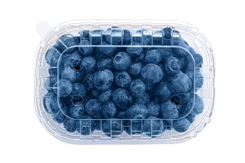 blueberries punnet