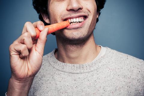 Eating carrot