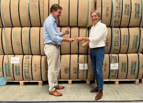 Ronald Hoozemans (l.) wird neuer CEO von NNZ, Len Boot geht in Ruhestand