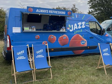 Jazz apple trees have been planted in the UK