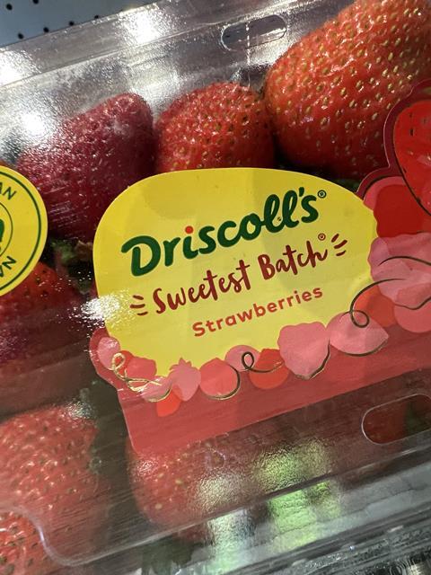 Driscolls Sweetest Batch strawberries