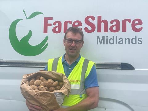 Albert Bartlett works closely with FareShare