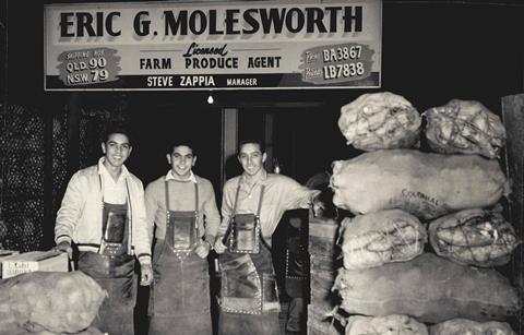 Some of the original Sydney Markets traders