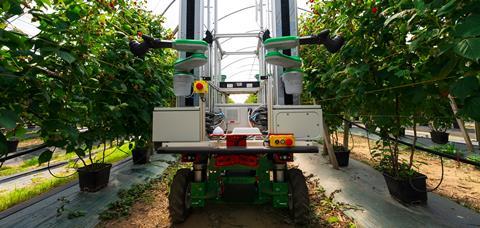 Fieldworker 1, operating on the Burro base at Place UK in Norfolk