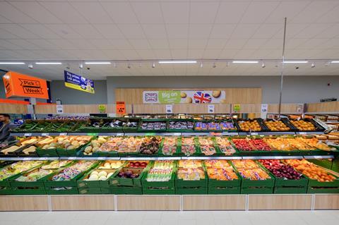 Lidl fruit and veg