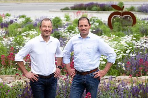 Verkaufsleiter Kurt Ratschiller and Produktionsleiter Peter Stricker - VIP