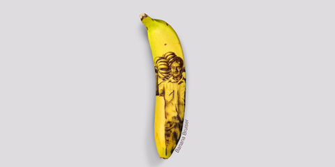 The bruised banana. Credit Fairtrade Foundation and Banana Bruiser