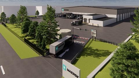 Maersk cold chain facility New Zealand
