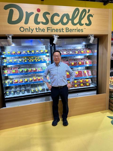 Andy Suh, Driscoll’s senior director for rest of Asia