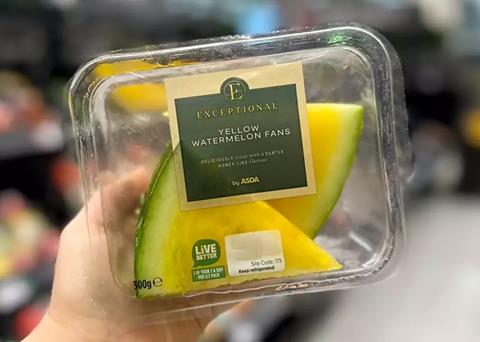Mellow yellow: Asda's new watermelon